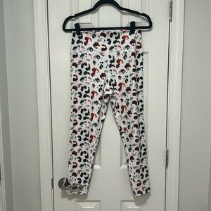 SAGE. Leopard workout leggings. Size L.